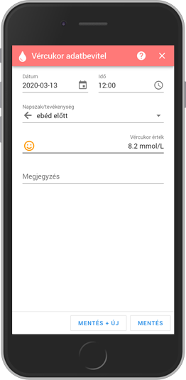 SmartPhone Glucose Form